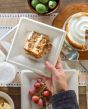 6"  Compostable Fiber Square Plates | No PFAS | 500/Case