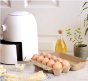 2x5 Style Reusable Empty Natural Paper Pulp Egg Cartons, Egg Storage Containers Holder,Sturdy Natural Pulp Material Perfect for Storing Extra Eggs.200PCS/Case