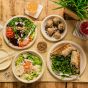 8" Compostable Fiber Plates | No PFAS | 500/Case