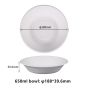 650ml  Compostable Fiber Round Bowls | No PFAS | 1,000/Case