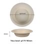 16 oz Compostable Fiber Round Bowls | No PFAS | 750/Case