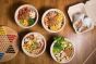 260ml  Compostable Fiber Barrel Bowls | No PFAS | 1,000/Case