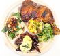 8.86" 3-Compt Compostable Fiber Round Plates | No PFAS | 500/Case